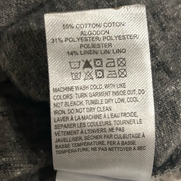 Grey Short Sleeve Henley Tee - Picture 6 of 11